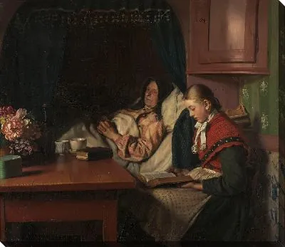 Картина По бабушке лазарет