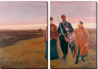 Картина Дом со съемок