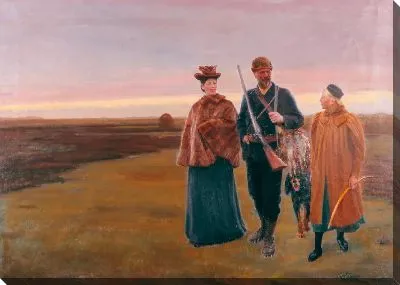 Картина Дом со съемок