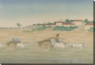 Картина Бенарес, Раннее Утро