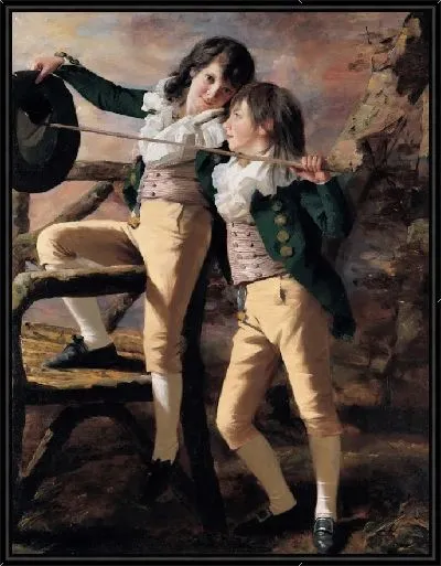 Картина Братья Аллен (портрет Джеймса и Джона Ли Алленов)