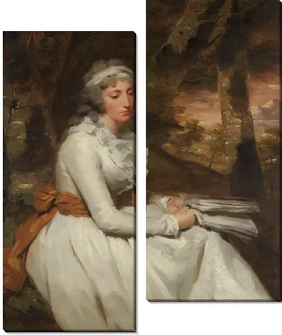 Картина Миссис Ричард Александр Освальд (Луиза Джонстон, ?родился около 1760 года, умер в 1797 году)