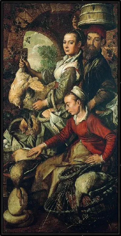 Картина Рыночная сцена