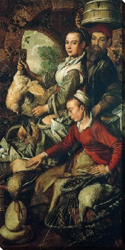 Картина Рыночная сцена