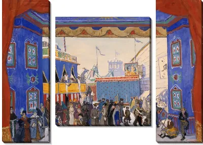 Картина «Петрушка» балет И. Ф. Стравинского