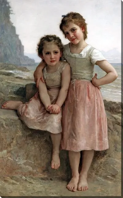 Картина Сестры на берегу