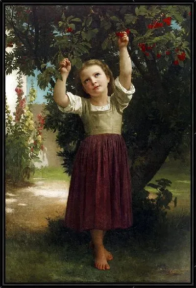 Картина Вишневый сборщик