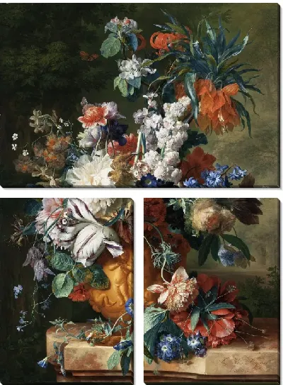 Картина Букет цветов в урне