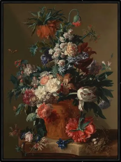 Картина Ваза с цветами №24