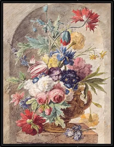 Картина Цветочный натюрморт, гр.