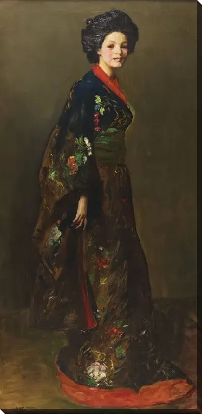 Картина Голубое Кимоно