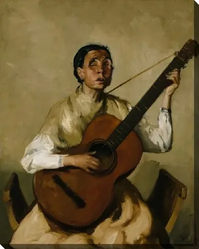 Картина Слепой Испанский Певец