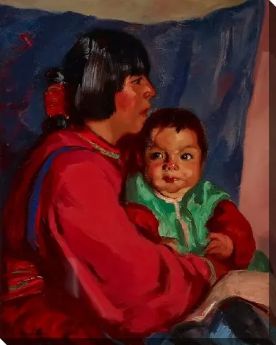 Картина Мария и малышка