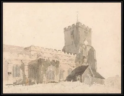 Картина Церковь Реддитч, Вустершир