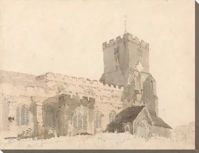 Картина Церковь Реддитч, Вустершир