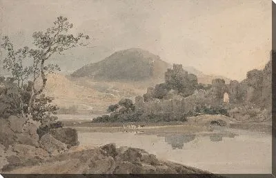 Картина Замок Конвей, Северный Уэльс