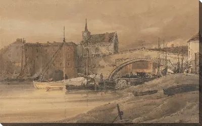 Картина Мост УЗ, Йорк