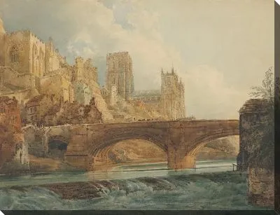 Картина Даремский собор и замок