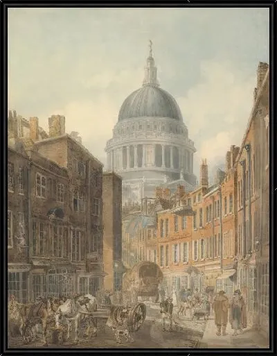 Картина Собор Святого Павла из Сен-Мартен-Ле-Гран