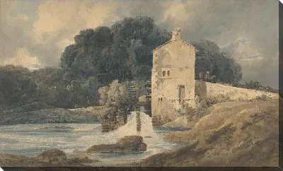 Картина Мельница Аббатства, Кнаресборо