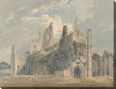 Картина Аббатство киркстолл из Нью-Йорка.