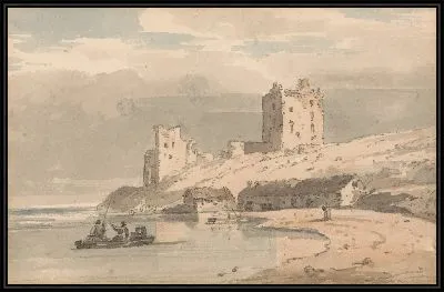 Руины на побережье