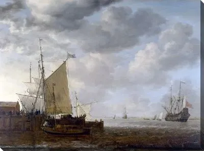 Картина Вид на устье (A View of an Estuary)