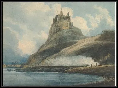 Замок Линдисфарн, Святой Остров, Нортумберленд