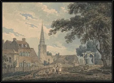 Картина Харроу-на-холме, Мидлсекс