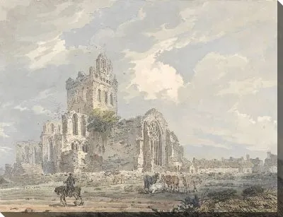 Картина Джедбург аббатство, Роксбургшир