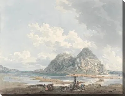 Картина Дамбартонская cкала и замок