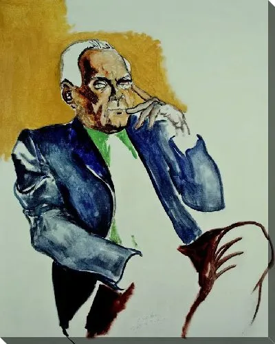 Картина Портрет А. Моравии