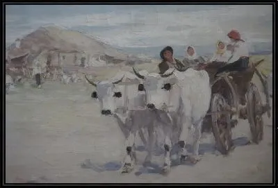 Картина Возвращение с ярмарки