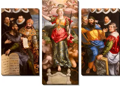 Картина Трибунал Брабантского Монетного Двора в Антверпене