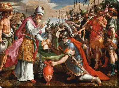 Авраам и Мелхиседек