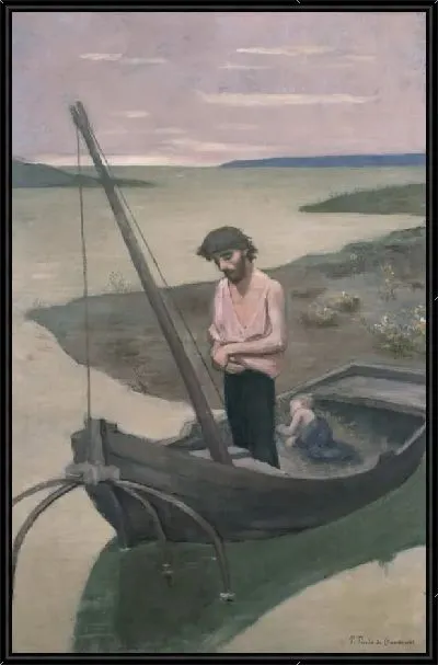 Картина Бедный рыбак №2