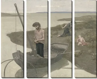 Картина Бедный рыбак