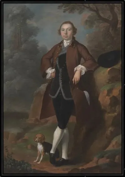 Картина Уильям Фарингтон из Шоу Холл, Ланкашир