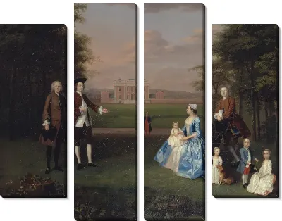 Роберт Гвиллим из Атертона и его семья