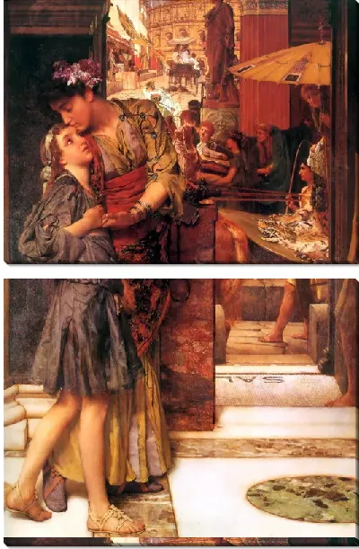 Картина Прощальный поцелуй (The Parting Kiss)