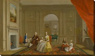 Картина Семья Джона Бэкона