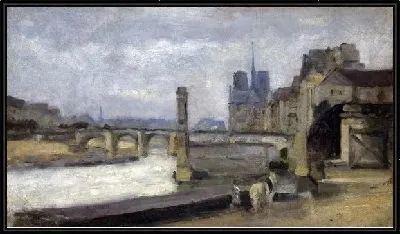 Мост в Париже (Bridge, Paris)