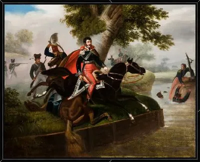 Смерть князя Юзефа Понятовского