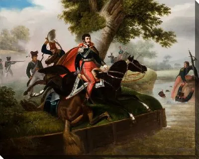 Смерть князя Юзефа Понятовского