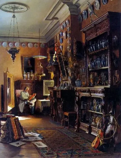 Картина Кабинет коллекционера (The Collectors Studio)