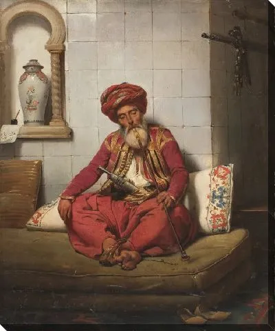 Картина Турок с кальяном