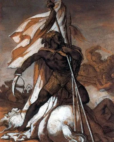 Картина Композиция с воином (Composition with warrior)
