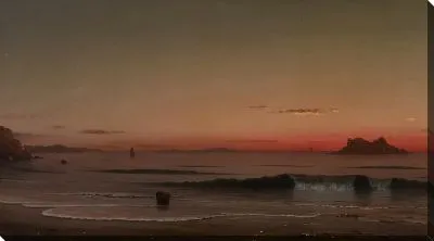 Картина Поющий пляж, Манчестер, Массачусетс