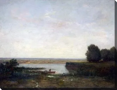 Картина Речной пейзжа (River Scene)