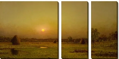 Картина Болотный закат, Ньюберипорт, Массачусетс